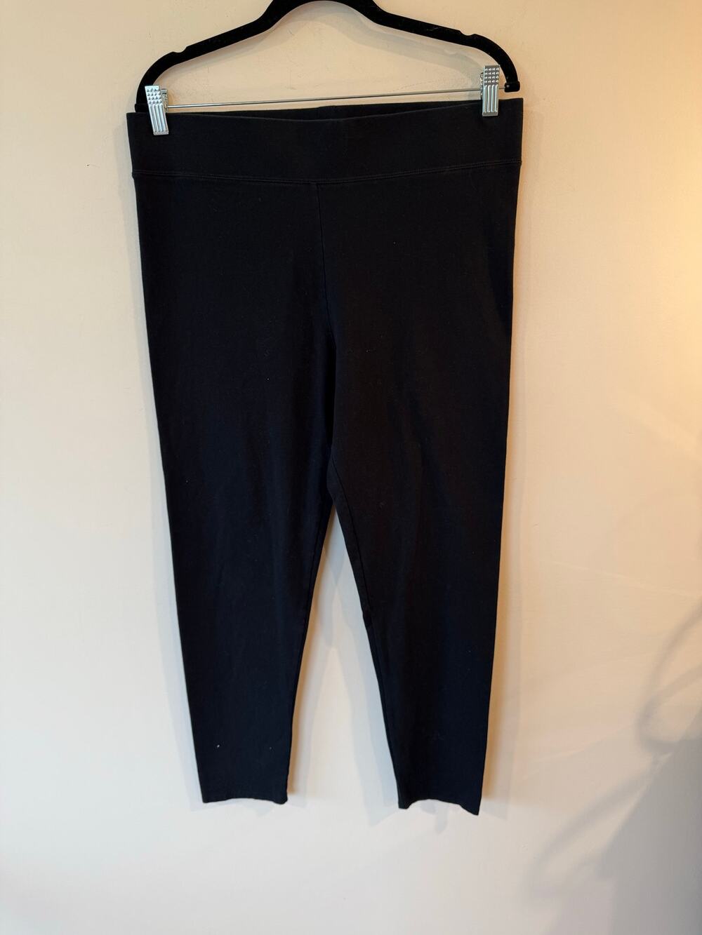Aerie Leggings Womens XL Black Chill. Play. Move. Gym Yoga High Waist Pull On